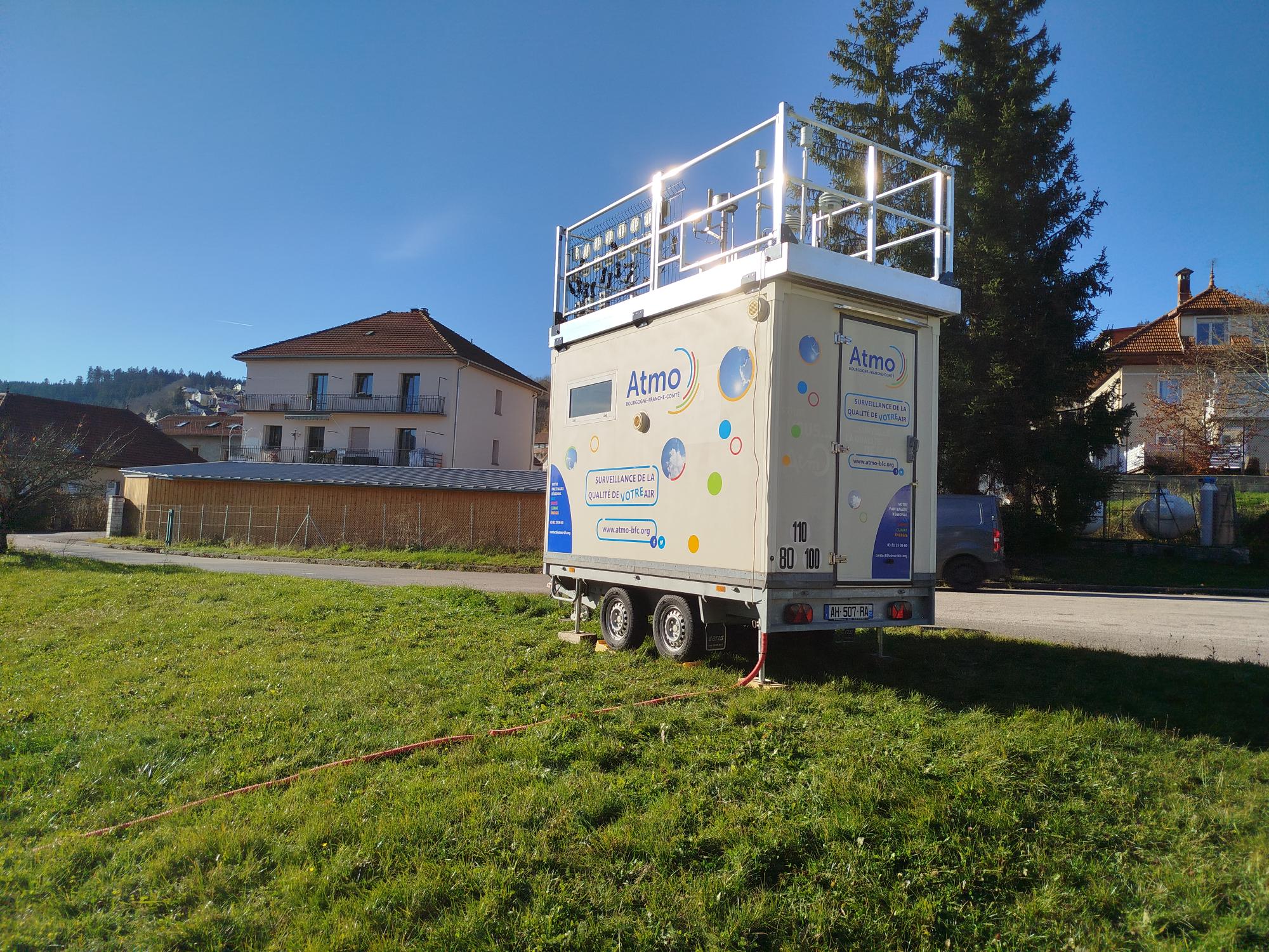 Station mobile à Morteau